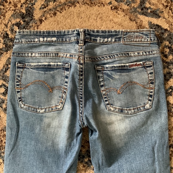 Silver Flare Jeans- size 27/33 - Picture 5 of 6